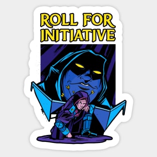 Roll For Initiative - TTRPG Dungeon Master Sticker